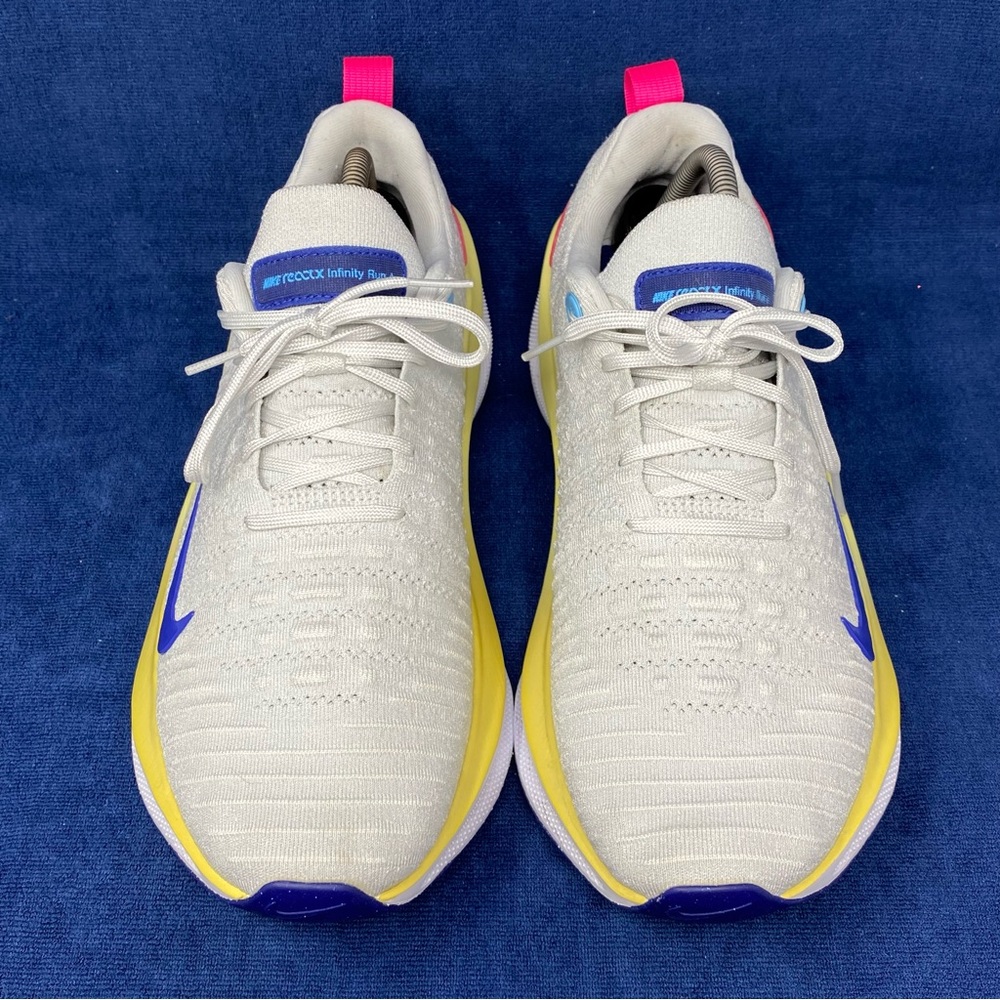Nike ReactX Infinity Run 4 Photon Dust Royal Pink Shoes DR2665-009 Mens Size 11 - Picture 5 of 10
